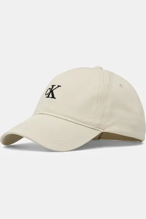 Calvin Klein Czapka z daszkiem bawełniana kolor z nadrukiem LV04K5024G