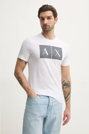 Armani Exchange T-shirt bawełniany kolor z nadrukiem 8NZTCK Z8H4Z