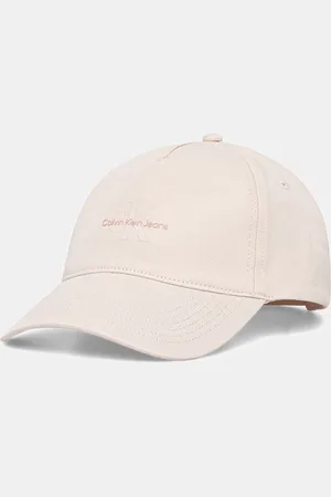 Calvin Klein Czapka z daszkiem bawełniana kolor gładka LV04K5027G