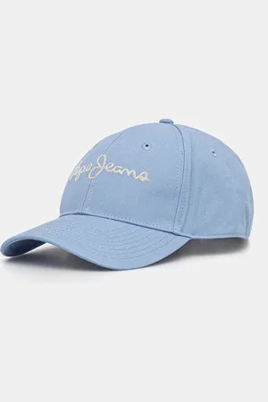 Pepe Jeans Czapka z daszkiem bawełniana MALLON CAP kolor z aplikacją PM040567
