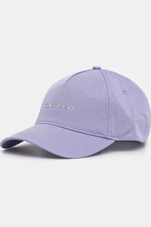 Calvin Klein Czapka z daszkiem bawełniana kolor gładka K60K610525