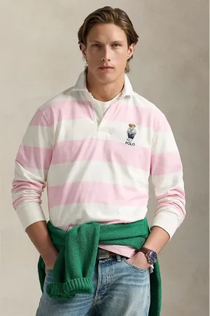 Ralph Lauren Longsleeve bawełniany kolor wzorzysty 710973144