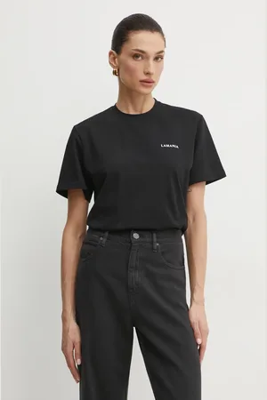 La Mania T-shirt bawełniany damski kolor BONI.3