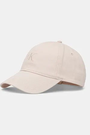 Calvin Klein Czapka z daszkiem bawełniana kolor z nadrukiem LV04K5024G