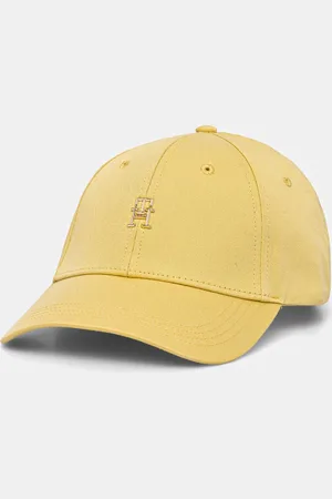 Tommy Hilfiger Czapka z daszkiem bawełniana kolor z aplikacją AW0AW17128