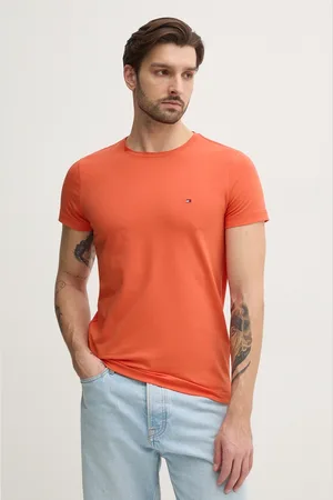 Tommy Hilfiger T-shirt męski kolor gładki MW0MW10800