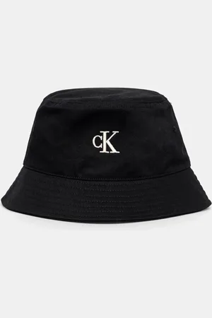 Calvin Klein Kapelusz bawełniany kolor bawełniany LV04K5020G