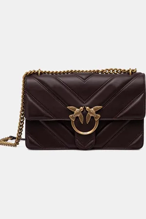 Pinko Torebka skórzana kolor 104549 A26Z