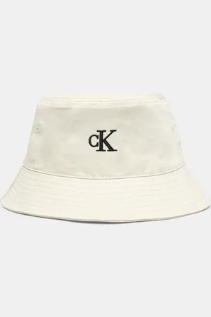 Calvin Klein Kapelusz bawełniany kolor bawełniany LV04K5020G
