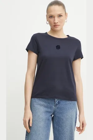 HUGO BOSS T-shirt bawełniany damski kolor 50534800