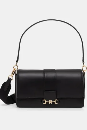Tommy Hilfiger Torebka skórzana kolor AW0AW17399