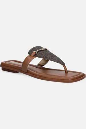 Michael Kors Japonki Lena damskie kolor na płaskim obcasie 40R5LEFS2B.227