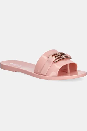 Melissa Japonki BABE M CHIC AD damskie kolor na płaskim obcasie M 36000.BF047