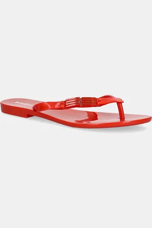 Melissa Japonki HARMONIC M CHIC AD damskie kolor na płaskim obcasie M 35906.BB094