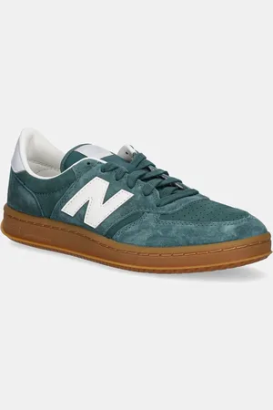New Balance Sneakersy zamszowe CT500 kolor zielony CT500AA