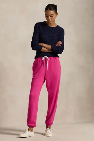 Ralph Lauren Spodnie dresowe bawełniane kolor gładkie 211935585