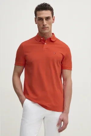 Tommy Hilfiger Polo męski kolor gładki