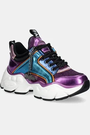 Buffalo Sneakersy Binary Glam damskie kolor 1636306-PUR