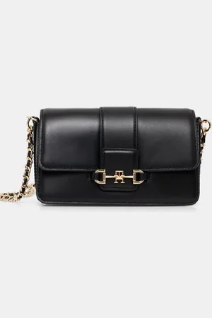Tommy Hilfiger Torebka skórzana kolor AW0AW17212