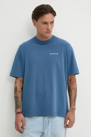 Abercrombie & Fitch T-shirt bawełniany męski kolor gładki KI123-5017