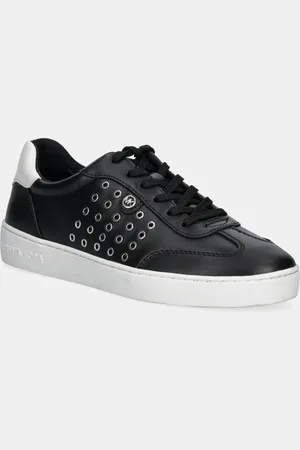 Michael Kors Sneakersy skórzane Scotty damskie kolor 43R5SCFS1L.001