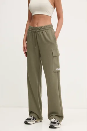 adidas Spodnie dresowe Essentials Linear damskie kolor gładkie JE0033