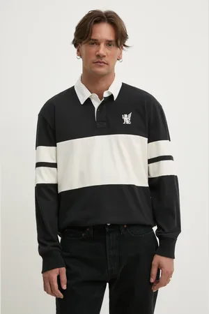 Hollister Longsleeve bawełniany kolor z aplikacją KI324-5181