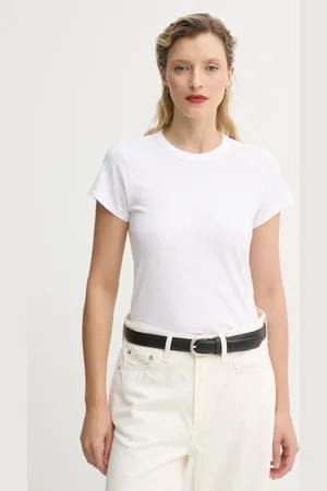RAG&BONE T-shirt bawełniany damski kolor W272C32CH