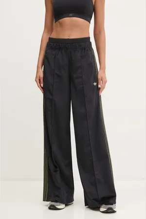 adidas Spodnie dresowe VELOUR TRCKPANT damskie kolor wzorzyste JI5755