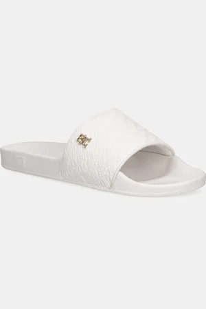 Tommy Hilfiger Klapki TH MONOGRAM POOLSIDE damskie kolor FW0FW08525