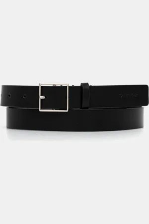 Calvin Klein Pasek skórzany damski kolor K60K612923