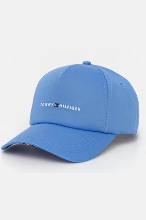 Tommy Hilfiger Czapka z daszkiem bawełniana kolor z aplikacją AM0AM13162