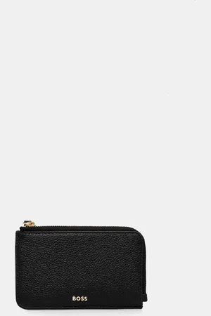 HUGO BOSS Portfel skórzany damski kolor 50536384