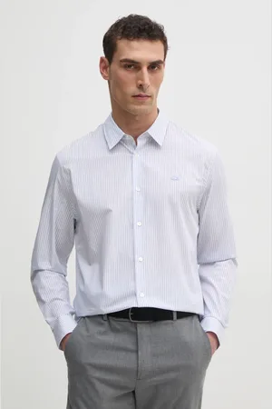 Lacoste Koszula bawełniana męska kolor regular z kołnierzykiem klasycznym CH9087