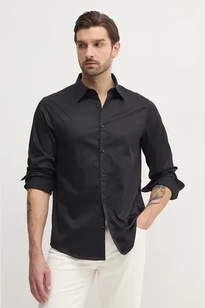 Armani Exchange Koszula męska kolor regular z kołnierzykiem klasycznym XM000339 AF10192