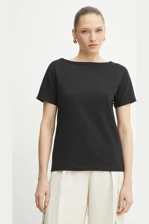 LIVIANA CONTI T-shirt bawełniany damski kolor F5SW69