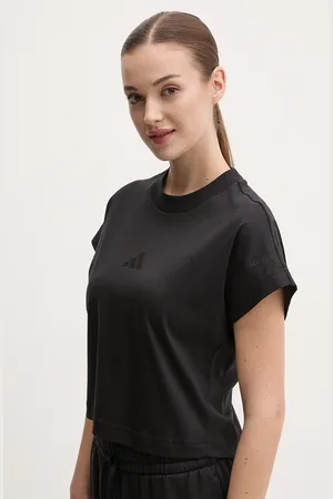 adidas T-shirt bawełniany ALL SZN damski kolor JJ1235