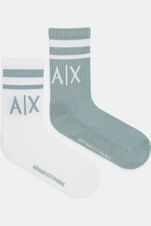 Armani Exchange Skarpetki 2-pack damskie kolor 943030 CC650