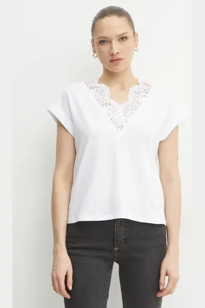 Twin-Set T-shirt bawełniany damski kolor 251TP2292