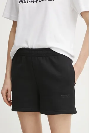 La Mania Szorty damskie kolor gładkie high waist DAISY