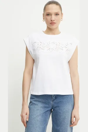 Twin-Set T-shirt bawełniany damski kolor 251TP2073