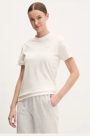 Jack Wolfskin T-shirt bawełniany damski kolor