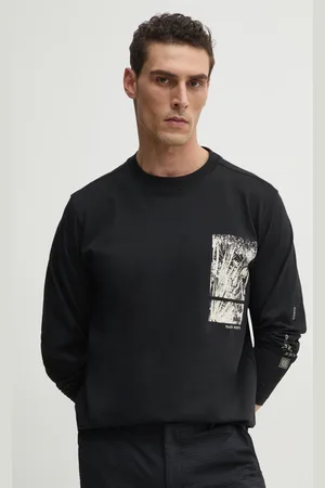HUGO BOSS Longsleeve bawełniany kolor z nadrukiem 50534926