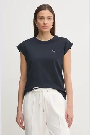 Pepe Jeans T-shirt bawełniany BLOOMA damski kolor PL506030