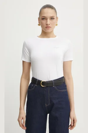 HUGO BOSS T-shirt bawełniany damski kolor 50535322