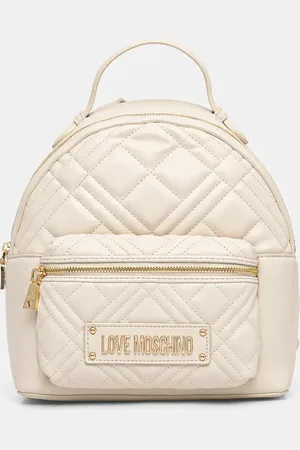 Moschino Plecak damski kolor mały z aplikacją JC4148PP1
