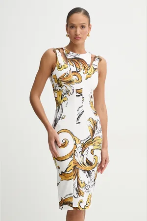 VERSACE Sukienka kolor mini dopasowana 78HAO9B3 NS636