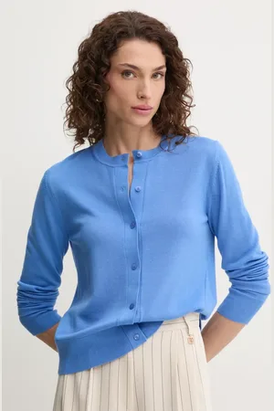 HUGO BOSS Kardigan wełniany kolor lekki 50492552