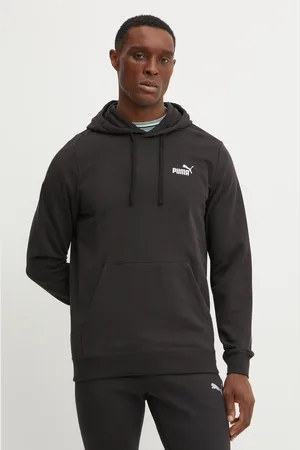 PUMA Bluza męska kolor z kapturem gładka 682576
