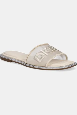 DKNY Klapki Badin Logo damskie kolor K1565205